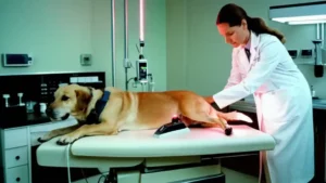 Lire la suite à propos de l’article Traitement au laser pour l’arthrodèse canine : une avancée pour le confort de nos chiens séniors?